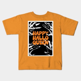 happy hallo-queen halloween Kids T-Shirt